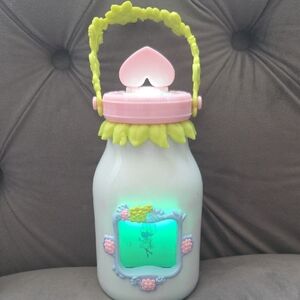 Whimsical Fairy Glow Jar with Heart Handle